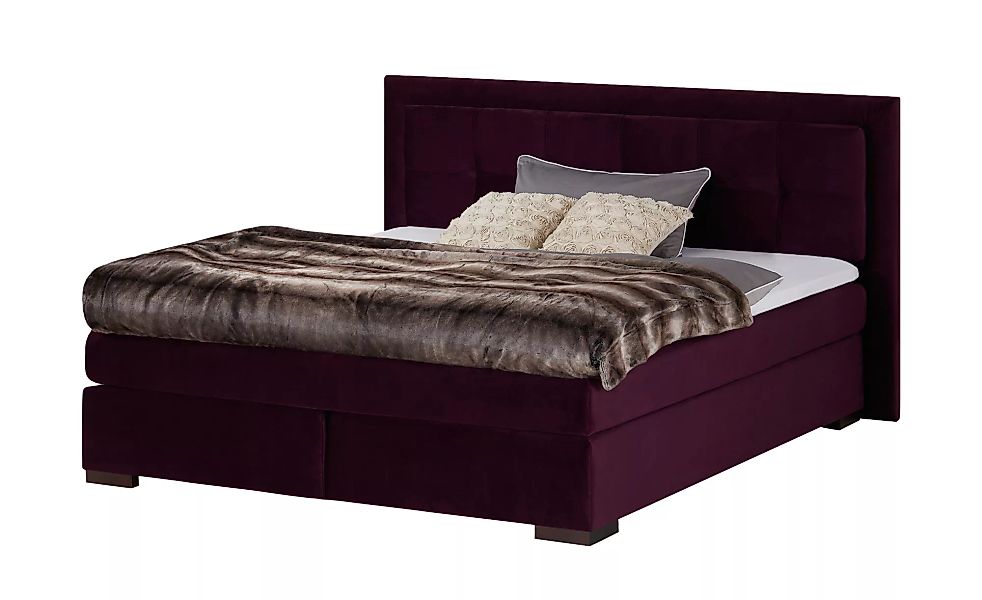smart Boxspringbett  Luxus - lila/violett - 205 cm - 112 cm - 206 cm - Bett günstig online kaufen