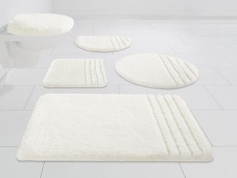 Möve Badematte "Loft, Badvorleger, Badezimmer Teppich" Höhe 30 mm rutschhem günstig online kaufen