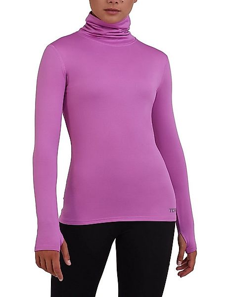 TCA Trainingsshirt TCA Damen Winter Laufshirt mit Reißverschluss - Rosa (1- günstig online kaufen