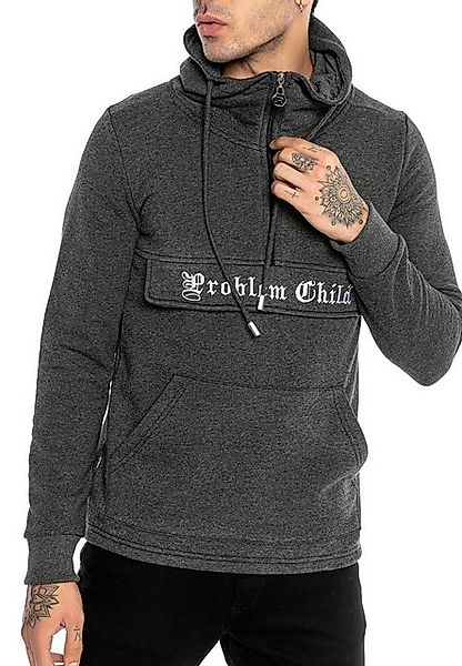 RedBridge Hoodie mit Half-Zip und hohem Kragen - Lässiger Kapuzenpullover günstig online kaufen