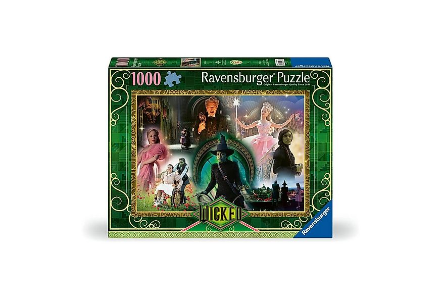 Ravensburger Puzzle Erwachsenenpuzzle 1000 Teile - Wicked - Zauberhaft, 100 günstig online kaufen