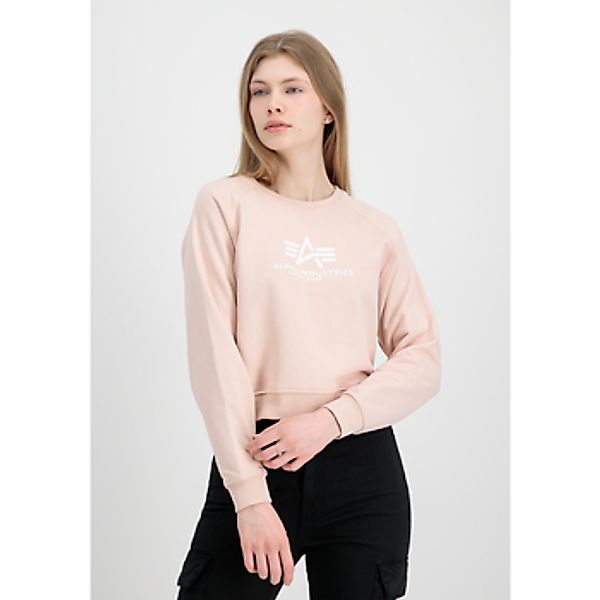 Alpha Industries  Sweatshirt Basic Boxy Sweater Women - pale peach günstig online kaufen
