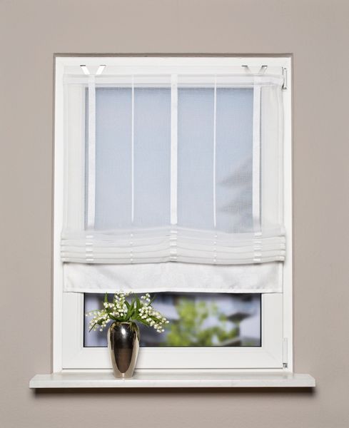 HOME WOHNIDEEN Raffrollo ELIS, mit Klettschiene, günstig online kaufen