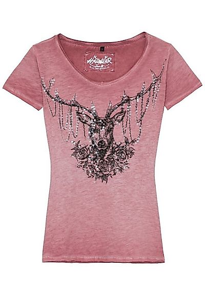 Hangowear Trachtenshirt Trachtenshirt Damen - YADIRA - rosa günstig online kaufen