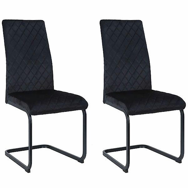 OTTO home Esszimmerstuhl "Valbourg", 2 St., Freischwinger, gepolsterte Rück günstig online kaufen