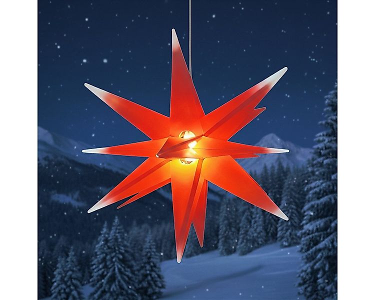 Guru-Shop LED-Stern für außen 3D Außenstern Kaspar, Weihnachtsstern,.., Leu günstig online kaufen