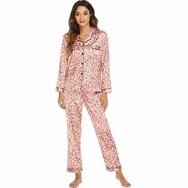 KIKI Pyjamahose Damen-Pyjamas Damen-Langarm-Pyjamas Bademäntel Heimkleidung günstig online kaufen