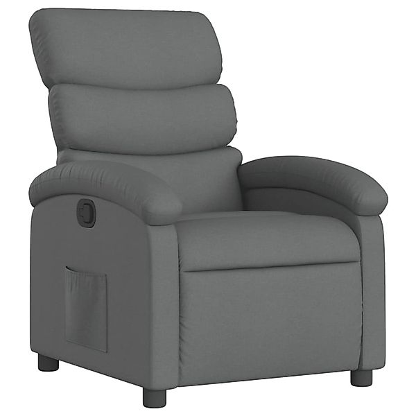 vidaXL Sessel Relaxsessel Dunkelgrau Stoff (1-St) günstig online kaufen