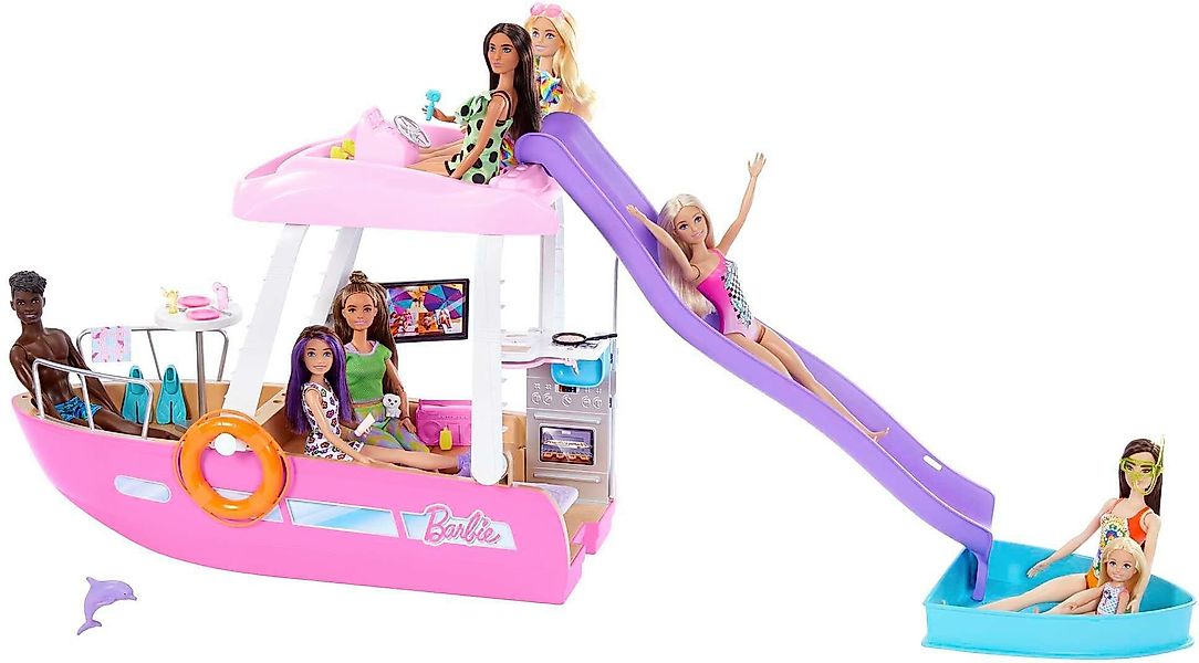 Barbie Spielzeug-Boot Traumboot mit Pool und günstig online kaufen