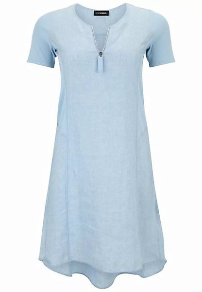 Doris Streich Midikleid Kleid mit elastischen Einsätzen günstig online kaufen