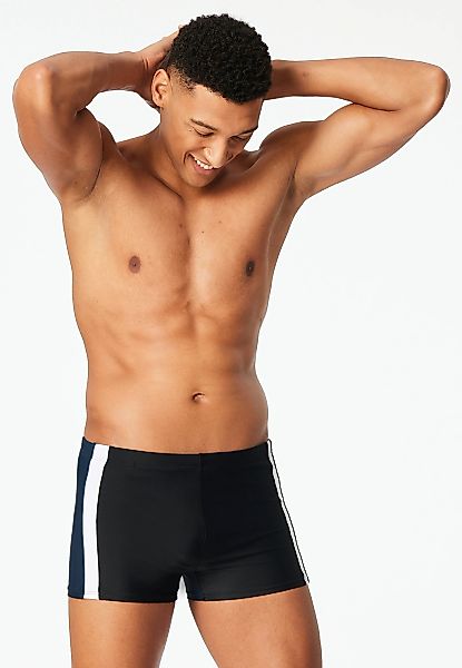 Schiesser Badepants "Ocean Swim" Bund mit Kordel und seitliche Kontraststre günstig online kaufen