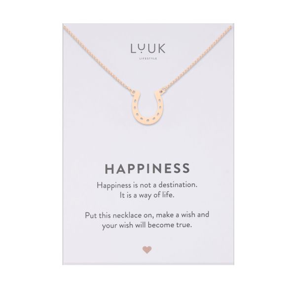 LUUK LIFESTYLE Kette mit Anhänger Hufeisen, günstig online kaufen