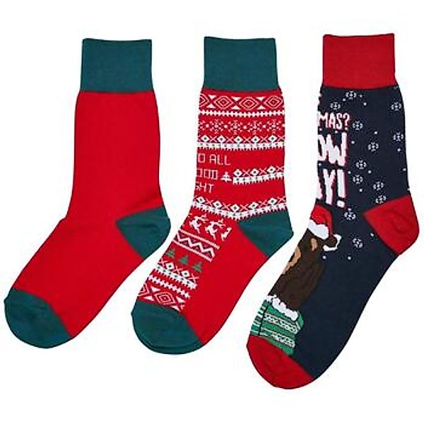 Urban Classics  Socken chaussettes  Christmas Bear (x3) günstig online kaufen