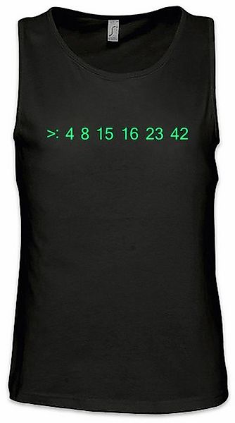 Urban Backwoods Tanktop Lost Code Ärmelloses T-Shirt number Numbers Nummer günstig online kaufen