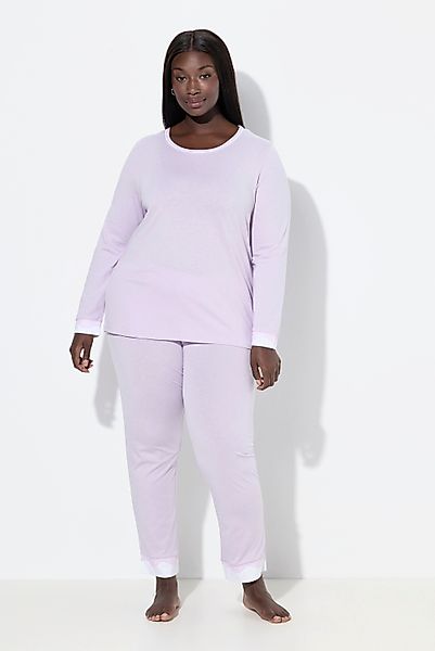 Ulla Popken Pyjama Pyjama Zweiteiler Spitze günstig online kaufen