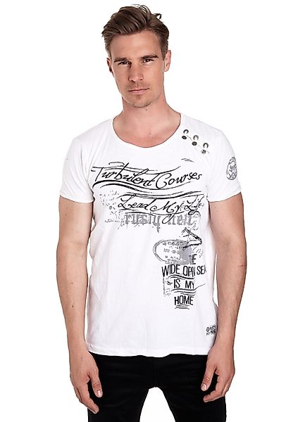 Rusty Neal T-Shirt in tollem Vintage-Look günstig online kaufen