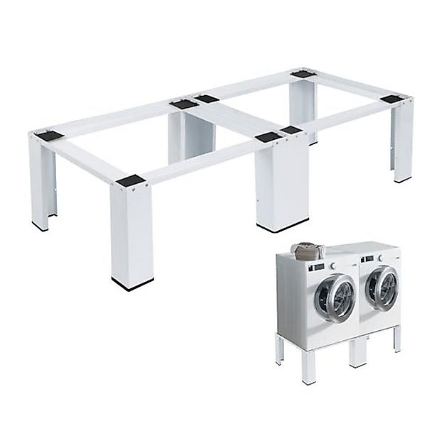 XERSEK Waschmaschinenuntergestell Stabiler Doppel Unterschrank Podest Erhöh günstig online kaufen