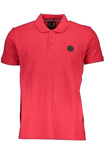 GIAN MARCO VENTURI Poloshirt Elegantes rotes Poloshirt für Herren – Kurzarm günstig online kaufen