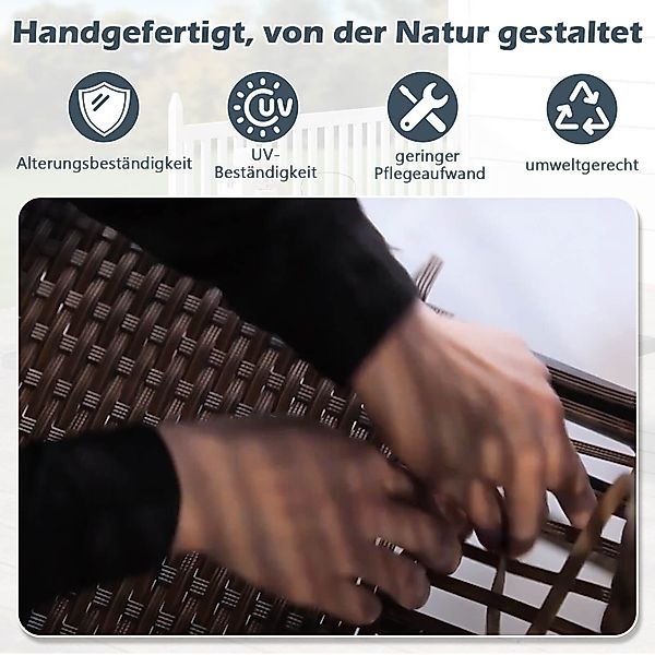 MeXo Loungeset Gartenmöbel Set aus handgefertigtem günstig online kaufen