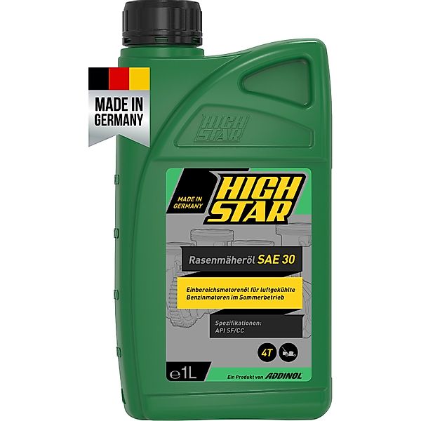 High Star Rasenmäheröl SAE 30 1, günstig online kaufen