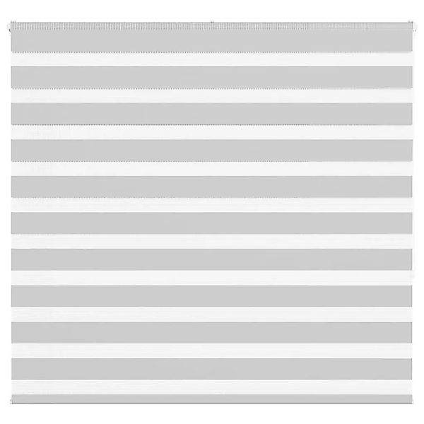 vidaXL Doppelrollo Hellgrau 155x150 cm Stoffbreite 150,9 cm Polyester 40144 günstig online kaufen