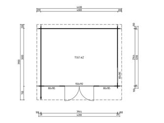 Fjordholz Gartenhaus Kubi Midi günstig online kaufen