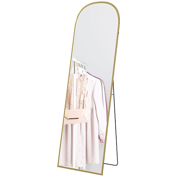 HOMCOM Ganzkörperspiegel Modern, 50x161,5 cm Wand- und Freistehender Spiege günstig online kaufen