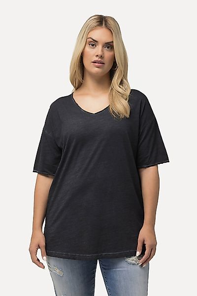 Ulla Popken T-Shirt T-Shirt cold dyed günstig online kaufen