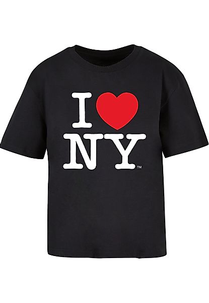 Merchcode T-Shirt "Merchcode Ladies I Love NY Tee", (1 tlg.) günstig online kaufen