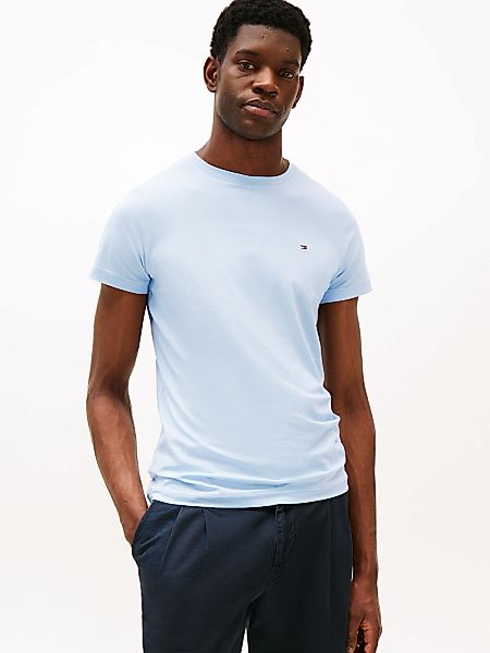 Tommy Hilfiger T-Shirt STRETCH SLIM FIT TEE mit Rundhalsausschnitt günstig online kaufen