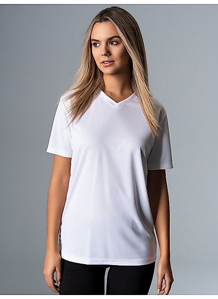 Trigema T-Shirt "TRIGEMA V-Shirt COOLMAX" 1 Stk. tlg. günstig online kaufen