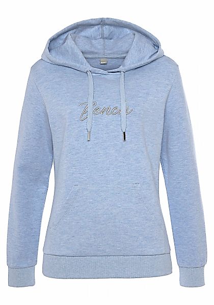 Bench. Loungewear Kapuzensweatshirt, mit glänzender Logostickerei, Loungewe günstig online kaufen