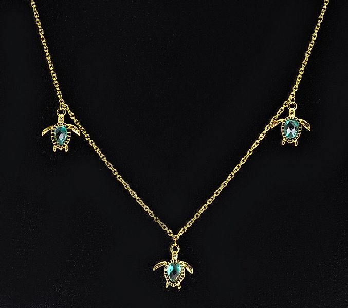 PAUL HEWITT Kette mit Anhänger Paul Hewitt Halskette Damen Aquamarine PH-JE günstig online kaufen