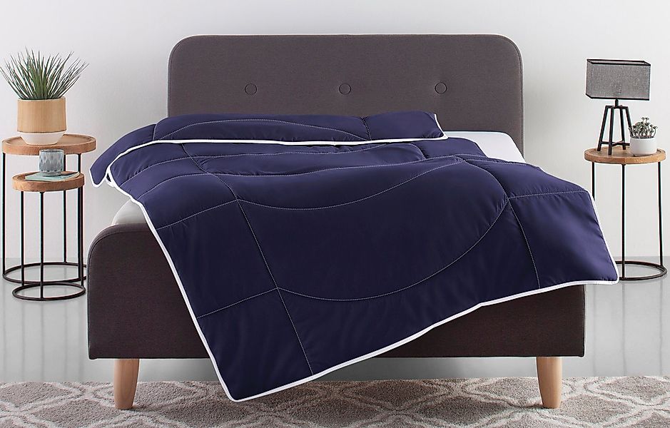 my home Microfaserbettdecke »Microlux, Bettdecke 135x200 cm, 155x220 cm, 20 günstig online kaufen