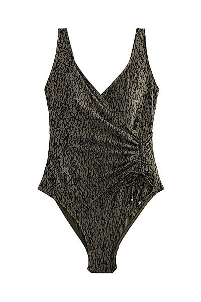 Next Badeanzug Bauchformender Badeanzug mit seitlicher Raffung (1-St) günstig online kaufen