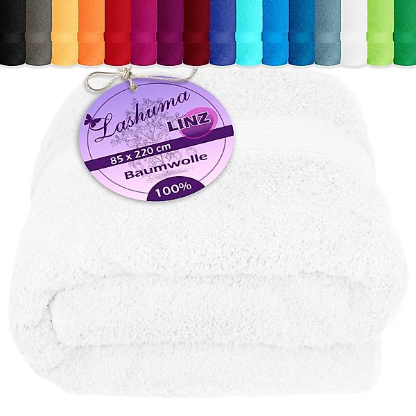 Lashuma Saunatuch XXL Handtuch, Frottee (1-St), Badetuch Damen & Badehandtu günstig online kaufen