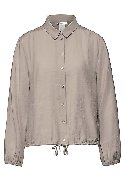 STREET ONE Langarmbluse mit Materialmix günstig online kaufen