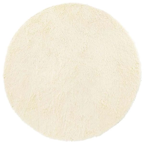 vidaXL Teppich Shaggy Hochflor NAVARRA Creme 120x120 cm Polyester 4102903 günstig online kaufen