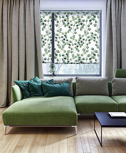 GARDINIA Seitenzugrollo "Easyfix Rollo Digiprint" blickdicht Sichtschutz oh günstig online kaufen