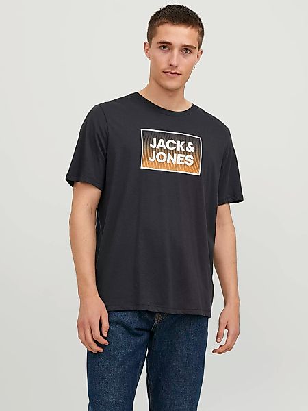 Jack & Jones Kurzarmshirt "JJSTEEL TEE SS CREW NECK" günstig online kaufen