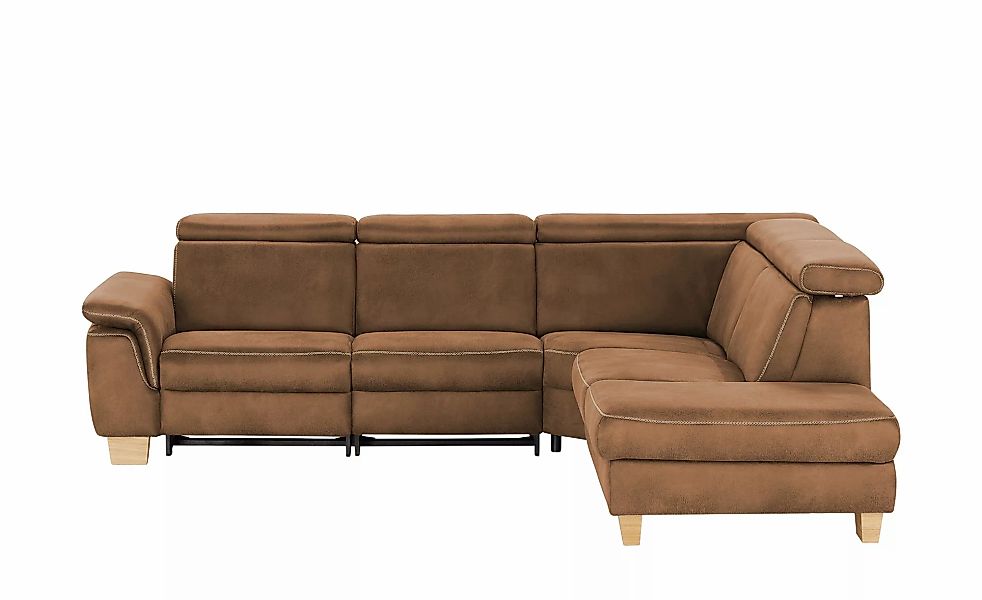 Mein Sofa bold Ecksofa  Beata ¦ braun ¦ Maße (cm): B: 270 H: 80 T: 233.0 Po günstig online kaufen