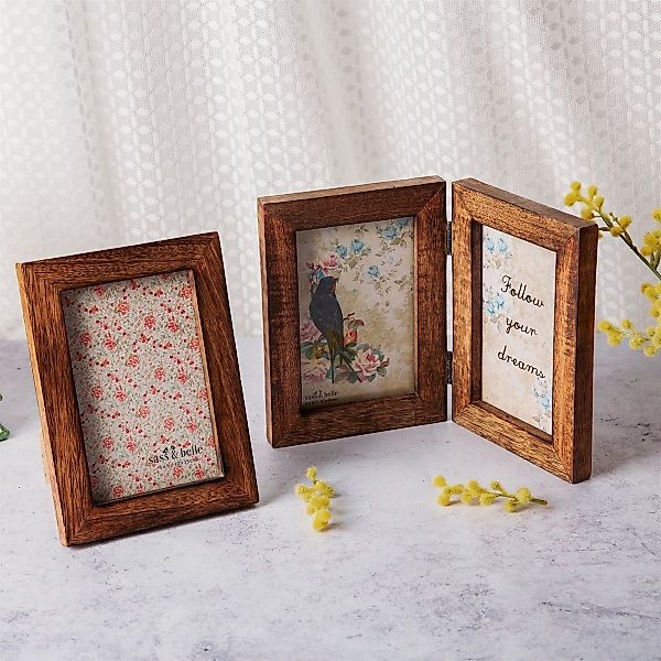 Sass & Belle Bilderrahmen Fotorahmen Dunkles günstig online kaufen