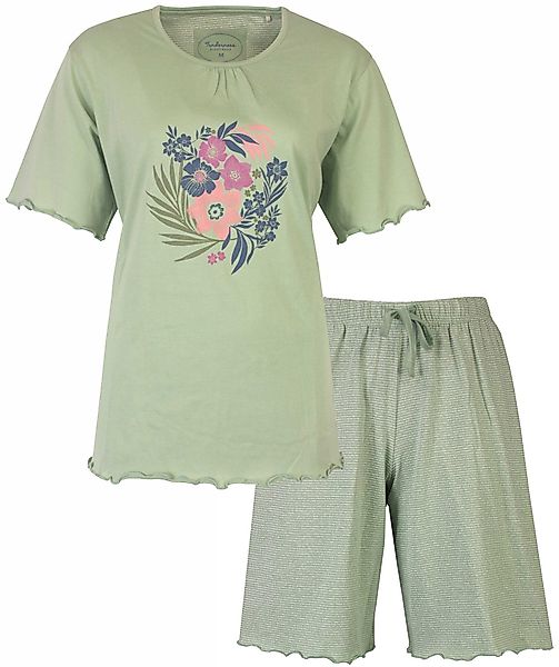 Tenderness Schlafanzug Damen Shorty Pyjama kurz günstig online kaufen