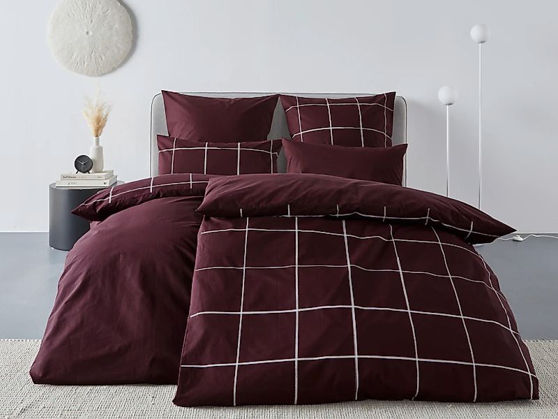 OTTO home Wendebettwäsche "Nature in Gr. 135x200 oder 155x220 cm" 2 Stk. tl günstig online kaufen