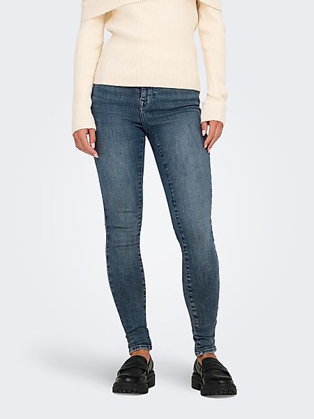 ONLY Skinny-fit-Jeans ONLPOWER MID PUSH UP günstig online kaufen