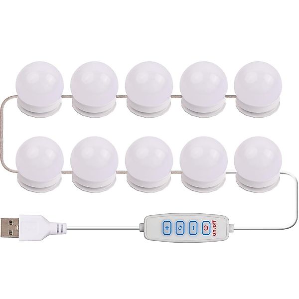 OKWISH LED Spiegelleuchte 10 LED Spiegellampe günstig online kaufen