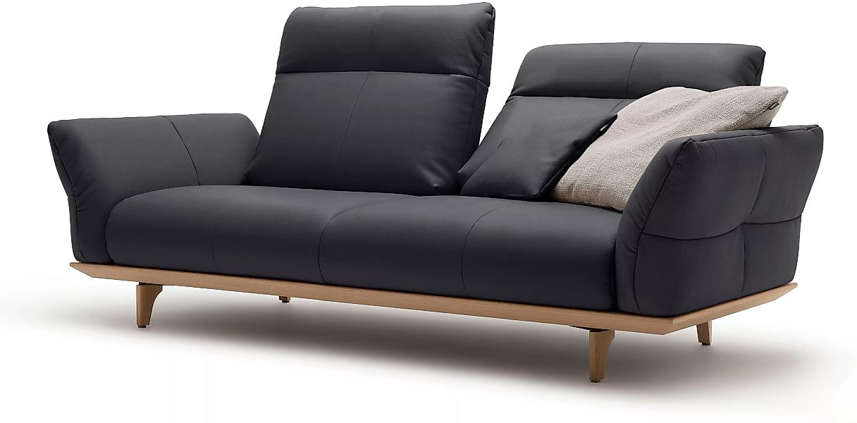 hülsta sofa 3-Sitzer »hs.460«, Sockel in Eiche, Füße Eiche natur, Breite 20 günstig online kaufen