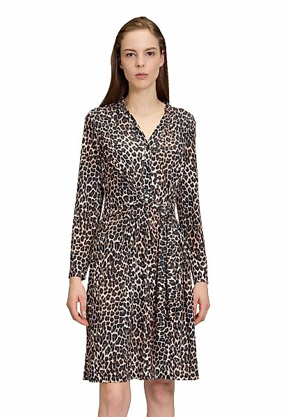 Vera Mont Jerseykleid "Damen mit Print" Nahttasche Bindeband günstig online kaufen