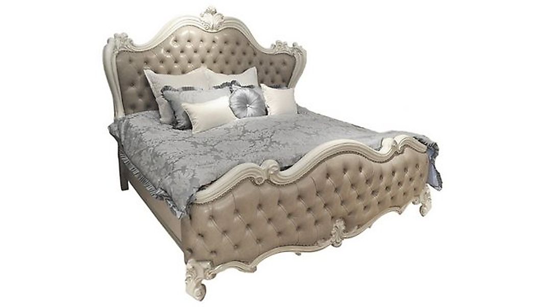 JVmoebel Bett Chesterfield Doppelbett Ehebett Betten Barock Antik Stil neu günstig online kaufen