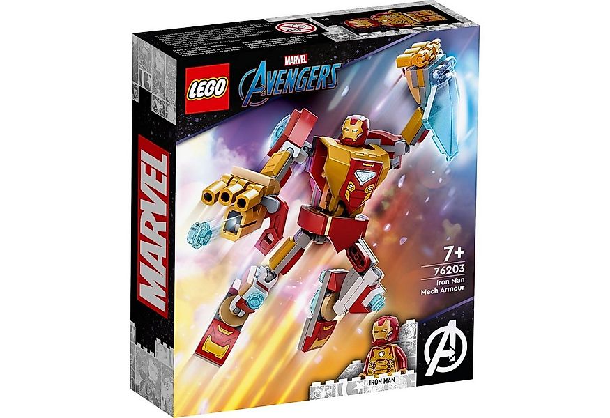 LEGO® LEGO® Marvel Super Heroes 76203 - Iron Man Mech Konstruktions-Spielse günstig online kaufen